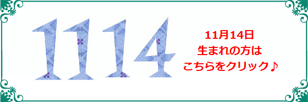 11月14日生まれのラッキーカラー