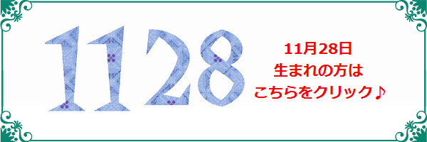 11月28日生まれのラッキーカラー