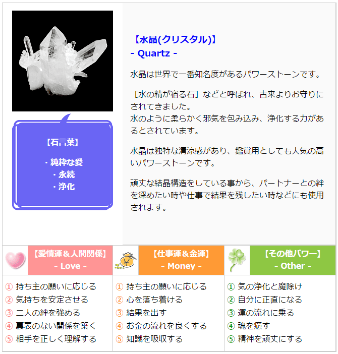 開運色の守護石